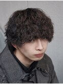 新潟メンズパーマ　新潟波巻き　新潟波巻きスパイラル