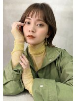 ロンドプロフィール 浦和(Lond profil)&nbsp;中川　前髪カット顔まわり似合わせ外ハネくびれミディ