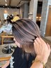 カット＋外国人風バレイヤージュ＋髪質改善TR  ￥26950→￥24260