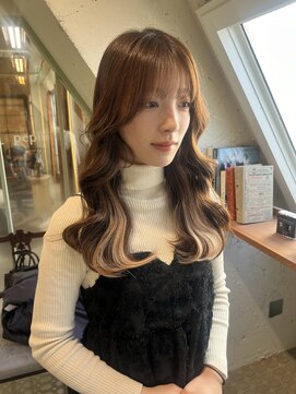 ペピンバイメルシー(pepin by merci.) ＊ エクステでインナーカラー