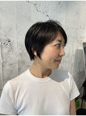 ★くびレイヤーエモージュ愛されショートボブ艶髪