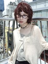 スタニング 渋谷(STUNNING.) 赤髪ボブ