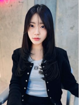 ルームバイシー 新宿(Loom. by Sea) ミニウルフ×アプリコットオレンジ[美髪/韓国]