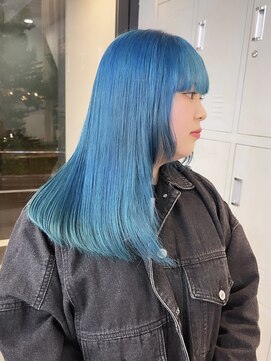 フラム 渋谷(flamme) アクアブルー