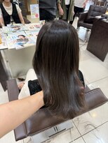 フォルテ 草薙店 オリーブグレージュ 透明感カラー 西村ひより