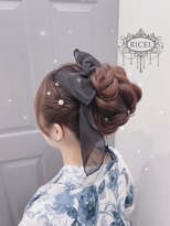 リシェル 原宿店(Ricel)&nbsp;ルーズお団子[ヘアセット/原宿/原宿駅]