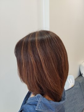 ミツマル SEDA店(MITSUMARU) 白髪ぼかしハイライトカラー