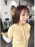 20代30代オータムウィンターピンクマロンカラー