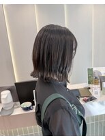 ロンドリゼル 札幌(Lond RiseL) オリーブグレー/前髪/ボブ/マロンベージュ/レイヤーカット/小顔