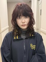 アルテヘアー(arte HAIR) 【arteHAIR】レッドブラウン/ボルドー/レイヤーパーマ/パーマ