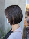 秋冬オススメ！20代30代かわいい切りっぱなしボブ