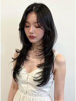 ブロウ ネックス ザ サロン 表参道(VLOW nex the salon)&nbsp;韓国ヘア/透明感カラー/小顔に見せる顔まわりカット/ミディアム