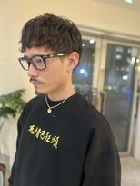 ベンチ(bench)&nbsp;メンズパーマ/ピンパーマ/緩めスパイラルパーマ/千葉美容室
