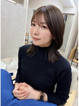 キラーナセンダイ(KiRANA SENDAI) ショコラブラウン×外ハネミディアム