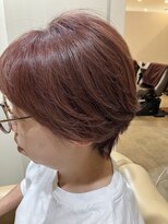 ルシードスタイル ナチュール(LUCIDO STYLE nature)&nbsp;大人くびれショート×艶感ピンクブラウン