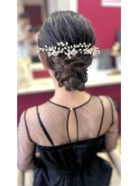 ヘアデザイン ニーチェ(Hair Design ni che) お呼ばれアレンジ