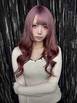 コエル(KOER)&nbsp;ピンクラベンダーロング×シールエクステ80本