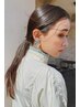 【簡単アップヘア仕上げ】カラー＋ケアＴｒ￥15400→￥1100