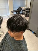 伏見駅/伏見/メンズ/メンズパーマ/men'sパーマ/フェザーパーマ