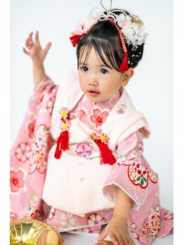 プールバイスタイル 藤沢(POOL by STYLE)の写真/ご家族の思い出の1枚を心を込めてお手伝いします！写真スタジオがある美容室です。ご質問お待ちしてます♪