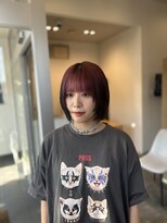 オーシー 四ツ井店(O'sea)&nbsp;ピンク→黒 ルーツカラー