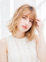 ディンプル 越谷駅前(DiMPlE)&nbsp;ゆるっとハイトーンボブ