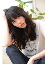 カリン 元住吉店(carin)&nbsp;★carin元住吉★044-387-6112★暗髪ミディ