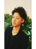★好感度アップバングのニュアンスパ―マ【esola】