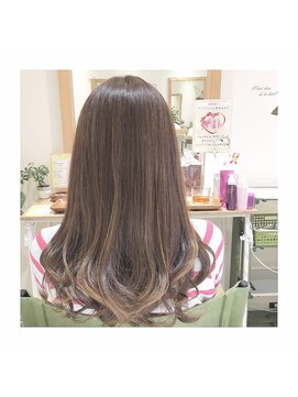 ナノハナ 鹿沼で唯一本格ヘッドスパが出来る美容室　女子力アップヘアー