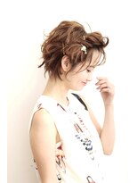 ケアシンサイバシ(CARE shinsaibashi) ショート×ニュアンスピンアレンジ