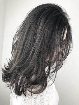 クレアール 恵比寿店(CREAR) 【CREAR 恵比寿/代官山】ミディアムレイヤーグレージュ