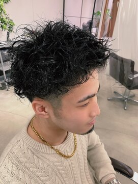 サルファ ヘアデザイン 名古屋 丸の内(S.ALPHA HAIR DESIGN) メンズ ソフトスパイラル