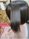 髪質改善矯正×ショートボブ【TELA HAIR南行徳】