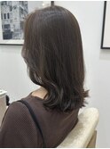 秋の大人っぽモーヴブラウン