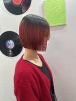 デート 下北沢(DATE)&nbsp;ダブルカラーオレンジベージュカラーケアブリーチ韓国ハイトーン