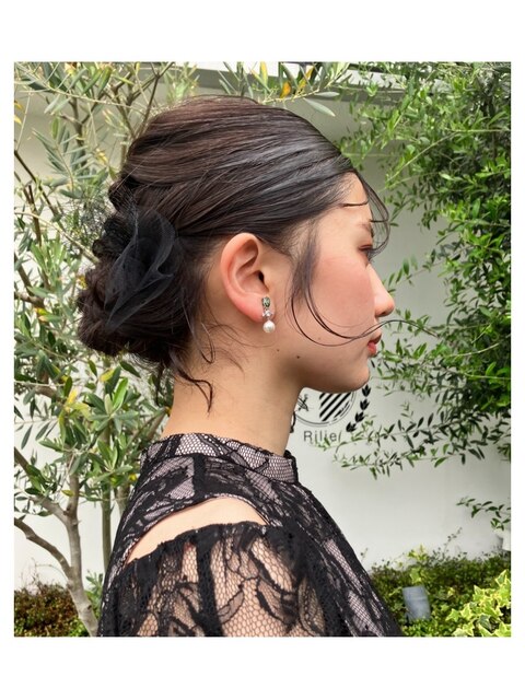 結婚式のヘアセット