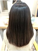 【tetote柴垣のサロンスタイル】艶髪ストレート/矯正系髪質改善
