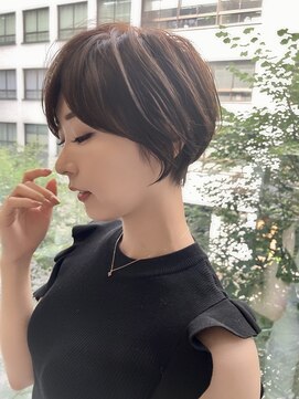 モードケイズトウキョウ 銀座店(MODEK'S TOKYO) レイヤーカット/顔周り/前髪カット/ショート/ボブ/銀座