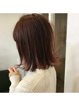 ジュリー(Julie) ピンク　切りっぱなし