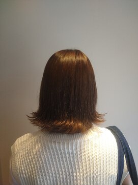 ヘアーズルネッタアベノ(HAIR'S Lunetta abeno) ブリーチ無しベージュカラー