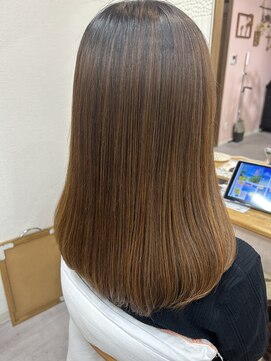 アイエン(aien) 髪質改善♪酸性ストレート(酸性縮毛矯正)で叶う◎極上ツヤ髪