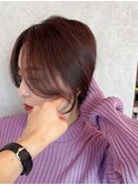 韓国風前髪×レイヤーカット【髪質改善/新宿/レイヤーカット】