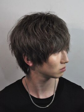 ヒロギンザプレミアムバーバースパ パレスホテル店(HIRO GINZA) ビジネスパーマ/ツーブロックマッシュ/ハイライト/束感/波巻き