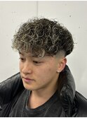 外国人風スペインカール