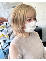 ガルボ ヘアー(garbo hair) ハイトーンブリーチカラー10代20代