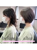 イメチェン★柔なか質感♪収まりショート