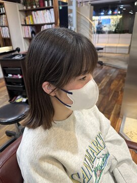 ヘアーアンドメイク シーク 八王子(HAIR&MAKE SeeK) 外ハネボブ