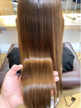 リールプラス(Rire+)の写真/髪質改善トリートメントで髪の芯から美しく、しなやかな美艶ヘアに♪あなたのなりたいを叶える―…。