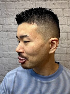 ヘアサロン 銀座マツナガ新宿店(hair salon) THE　BARBER　ＳＴＹＬＥ【新宿/理容室/フェード/73分け】