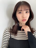 ランド(RaND)&nbsp;20代30代40代◎うるツヤ大人可愛い前髪カール